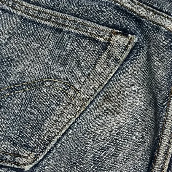 Levis Vintage Clothing 501XX Redline Selvedge Jeans Big E 32x28 Distressed 1993